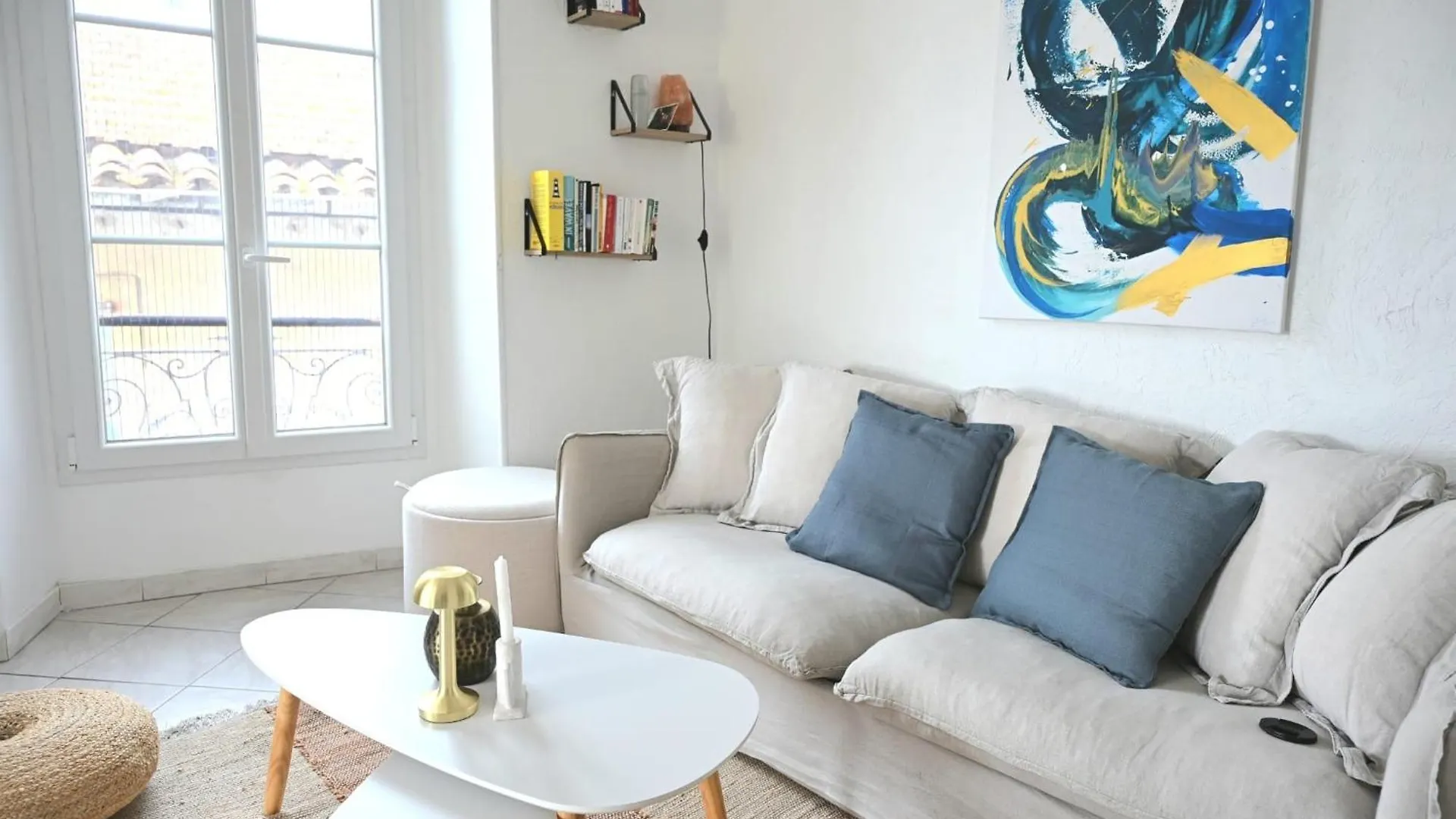 The Seaside Serenity - Calm & Charming Bay View Flat - Heart Of Villefranche